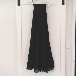 Bebe black maxi dress